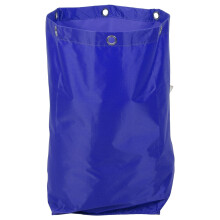 Cleaning Cart Bag Canvas Blue 1 Set