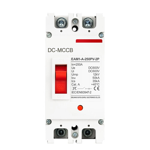 DC Solar Circuit Breaker Overload Protection 2P