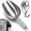 Stainless Steel Ice Scoop with Hook for Nugget Ice Makers 6