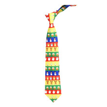 Men's Christmas Holiday Tie Printed Neckwear 1 pc