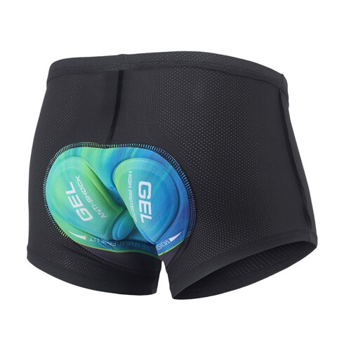 Men's Cycling Underwear Gradient Color Silicone Elastic