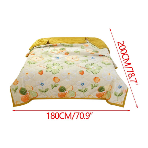 Couette légère en coton pour lit simple, 3 saisons 1