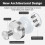 Suction Cup Hooks Vacuum Waterproof Strong Load-Bearing 2