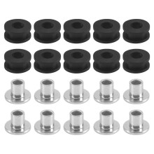 Quaqdae Motorcycle Rubber Grommets for Honda Yamaha Suzuki
