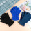Luvas de inverno infantis de lã polar com dedos inteiros - 3 pares 6