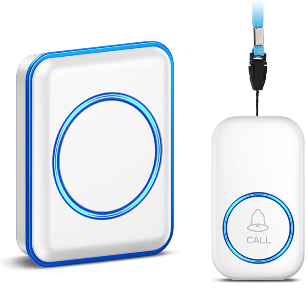 Wireless Caregiver Pager for Elderly Fall Alert System