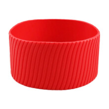 Funda de silicona para taza de 3,1 x 2 pulgadas, resistente al calor y con aislamiento térmico.