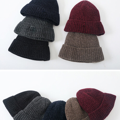 Bonnet unisexe en maille doublée sherpa 2