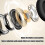 Bluetooth 5.3 Over-Ear Hörlurar Svarta Vikbara 4