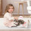 Interactieve robotkat pluche speelgoed grijs 19,6 inch 6
