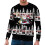 Herren-Weihnachtspullover mit lustigem Festtagsmuster, lockere Passform 1