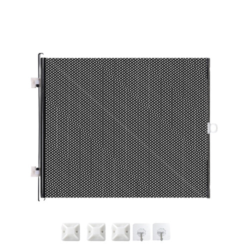 Portão de segurança para animais de estimação, ajustável, retrátil, para uso interno, 91 cm (36 polegadas) 2