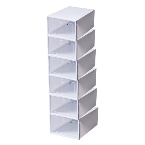 Women's Transparent Shoe Box Folding Thickened Drawer 1