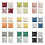 Housses de coussin 45 x 45 cm, gris clair, lot de 4 2