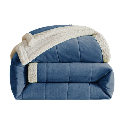 Flannel Fleece Blanket Extra Thick Double Layer 200x120cm 1