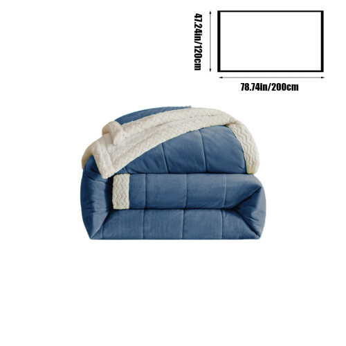 Flannel Fleece Blanket Extra Thick Double Layer 200x120cm 2