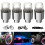 PENGXIANG RGB LED λευκό φως καπακιού βαλβίδας ελαστικού 4 τεμάχια 2
