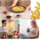 Wheat Straw Dinnerware Set Black 48 Pcs 8