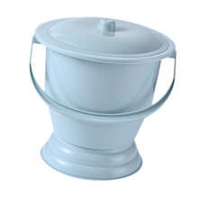 Bedpan chamber pot night urinal thickened portable blue