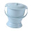 Bedpan chamber pot night urinal thickened portable blue 1