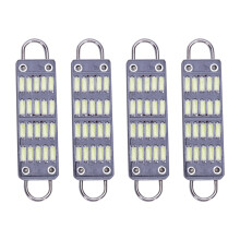 Bulb 44Mm Bright White Festoon Led Bulb,20 Smd Rigid Loop 1.73 Inch Interior Dome Map Led Lights 561 562 567 564,Pack Of 4