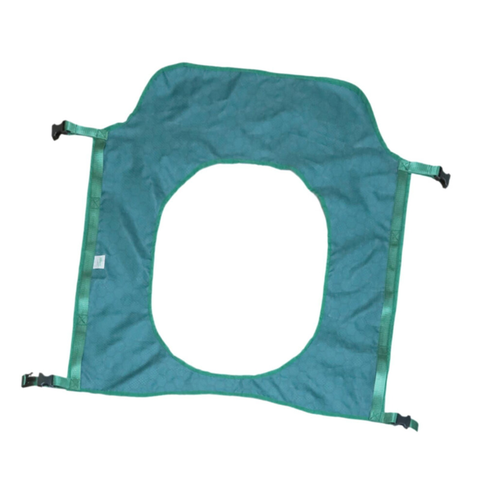 Patient draw sheet with reusable underpad straps