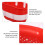2pcs Front Basket For Bike Plastic Round For Daily Use 6
