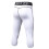 Men's compression capri pants 3/4 length 2