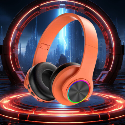 Casque supra-auriculaire X3Active à réduction de bruit active Orange 1
