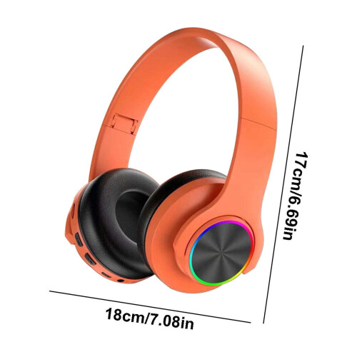 Casque supra-auriculaire X3Active à réduction de bruit active Orange 2