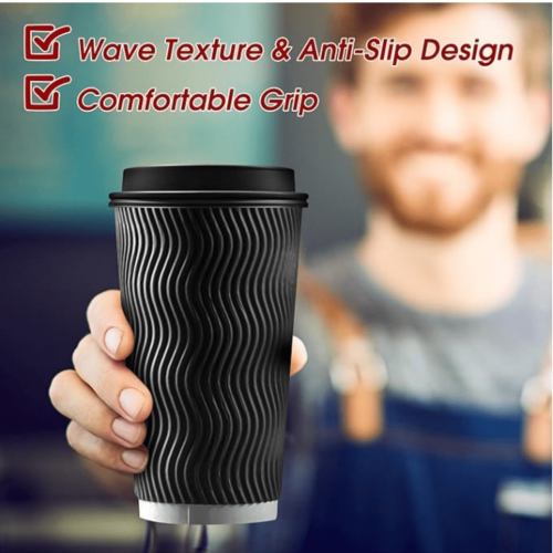 Insulated Coffee Cups with Lids16oz100Pack 2