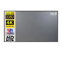 Pantalla de proyector16:9Lona reflectante HD portátil60-133