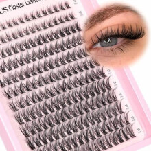 Wispy Lash Clusters D-Curl192pcs9-16mm