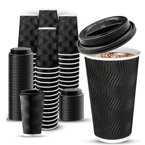 Insulated Coffee Cups with Lids16oz100Pack