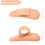 Μαξιλάρια Gel Hammer Toe Crest Χρώμα Δέρματος 4 Ζεύγη 6