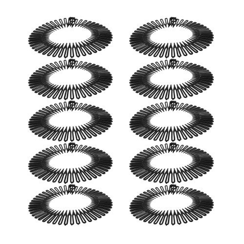 Haarkam, elastische hoofdband, rond, flexibel plastic 1