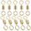 Fishing Swivels with Bearing Ring Iron 10 pcs 1
