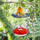 Bird feeder and floating fountain combo for courtyard 1