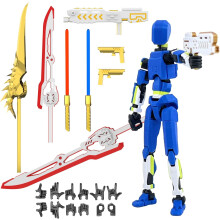 T13 Action Figures Assemblate Multicolore Confezione da 5