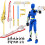 T13 Action Figures Assemblate Multicolore Confezione da 5 1