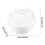 Baby Bottle Microwave Steam Sterilizer Reusable High-Temp 3