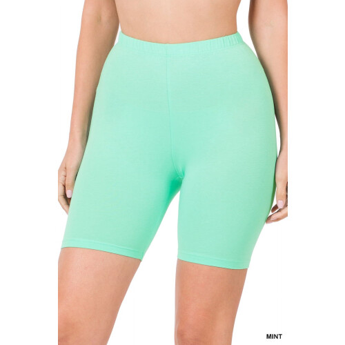 Plus Size Pamut Rugalmas Térdig Érő Leggings