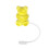 Cartoon Bear Silicone Straw Cap for Stanley 10mm 10pcs 6
