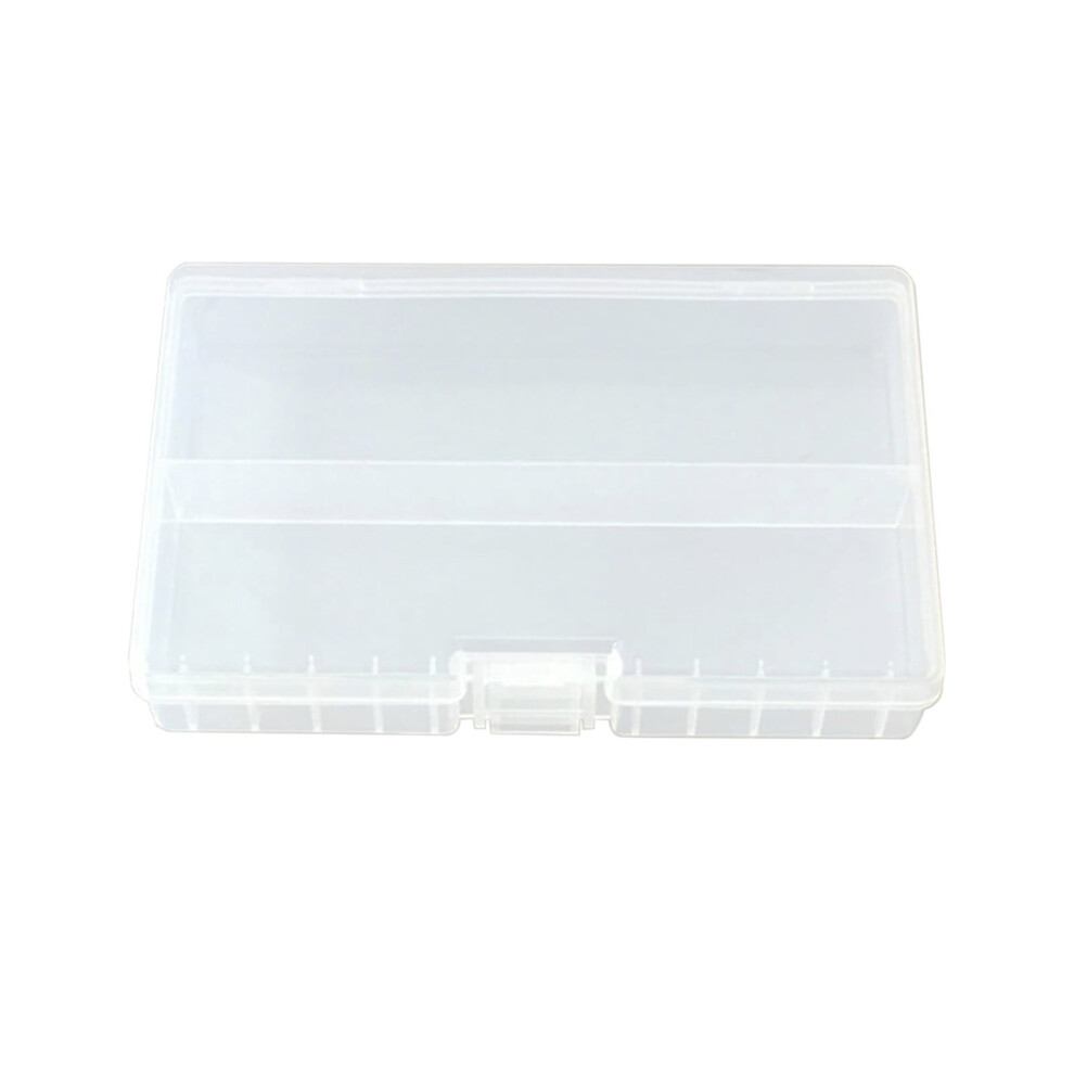 Battery Storage Box Clear 48-Count Portable Organizer
