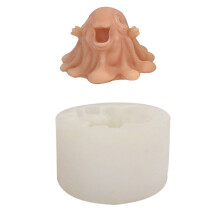 3D-Geister-Silikonform, Halloween-Dekoration, 1 Stück