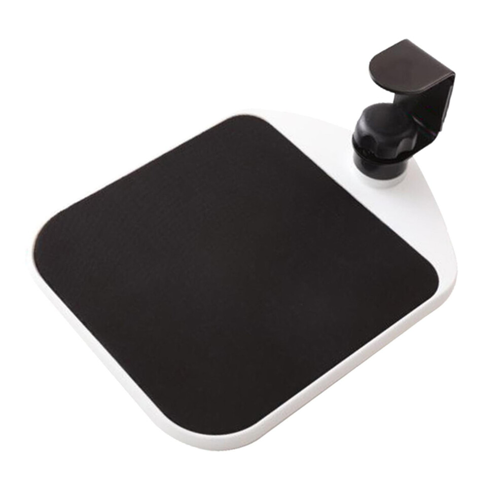 Desk Platform Clamp Adjustable Rotatable 360 White 9329345669972