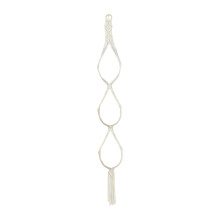 Porte-chapeaux bohème tissé à la main en macramé de coton (1 pièce)