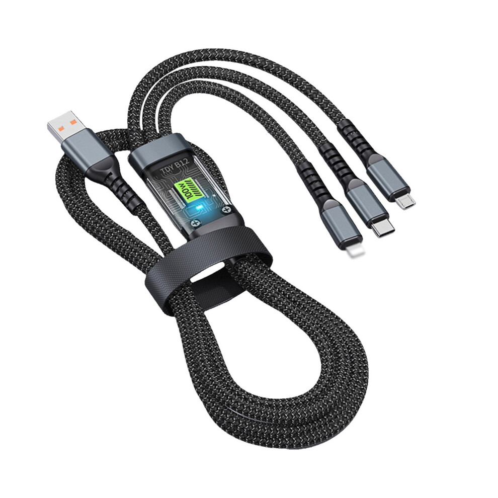 Usb-C To Usb-C Cable 100W Fast Charging Nylon-Braided 1.2M 971050576305