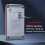 Counts USB Charge Digital Multimetro True RMS  Auto Range Test AC  Voltage Capacitance Temp Diode Ohm Hz Meter 4