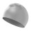 Swim Cap for Long Hair Elastic Silicone Gray 2
